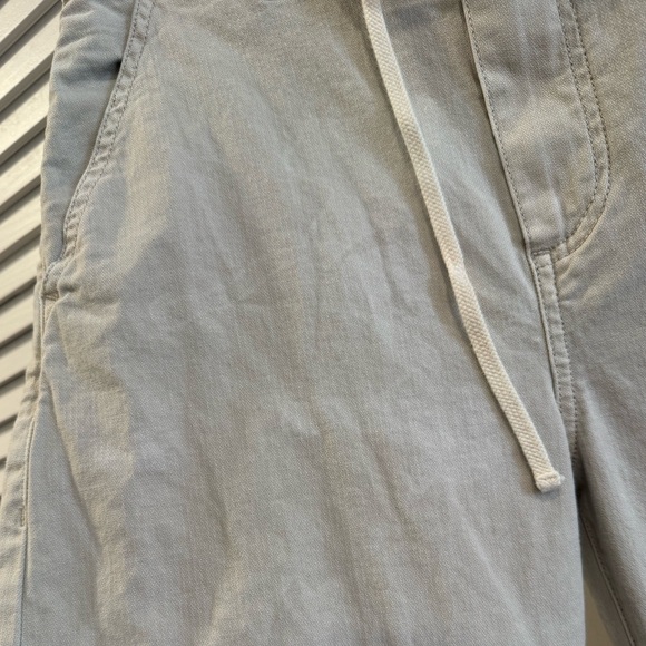 PAIGE Anessa Ankle drawstring pants in cream / ecru shade - Picture 6 of 6